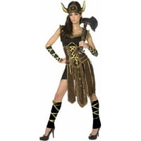 Feltűnő Viking női felnőtt Halloween jelmez