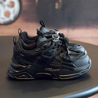 KaLI_store Lányok csúszik cipők kisgyermek lányok séta sportcipő könnyű lélegző futó lány cipő fekete,11