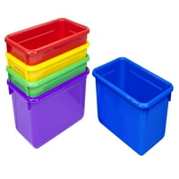 Tárolja a fémtároló állványt műanyag kölykök, válogatott színekkel rendelkező gyerekeknek