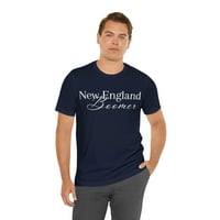 New England Boomer Unise Jersey Rövid Ujjú Póló