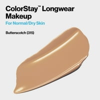 Revlon ColorStay Arc smink normál és száraz bőrre, SPF 20, Longwear Medium-teljes fedés matt felülettel, olajmentes,