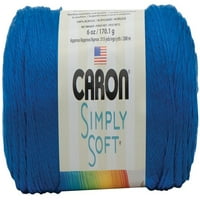 Caron Simply Soft Solids fonal-Királykék, 24 darabos gyűjtőcsomagolás