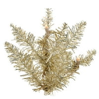 Vickerman 3 ' pezsgő mesterséges karácsonyfa, meleg fehér Dura-lit LED lámpák