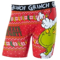 Dr. Seuss Felnőtt A Grinch, Aki Ellopta A Karácsonyi Boxer Rövidnadrágot