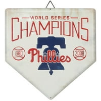 Philadelphia Phillies 12 12 World Series Home Plate Metal Sign