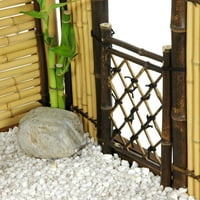 Keleti bútor Zen bambusz Mini kert, dekorációs elem, keleti design, bármilyen alkalomra, bármilyen helyiségben