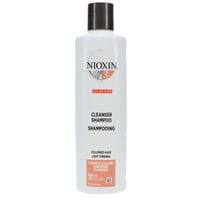 Nioxin tisztító sampon rendszer színes kezelt haj fény elvékonyodása, 10. Uncia