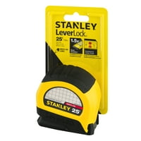 Stanley STHT30758L 25ftx1in Leverlock mérőszalag, STHT30758L