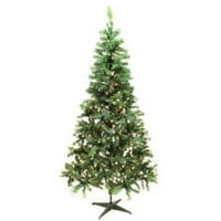 A cselekvés előtti pre-litű mesterséges fenyő karácsonyfa, zöld, 7-1 2 '