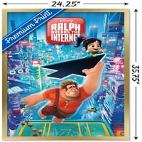 Disney Roncs Ralph: Ralph Megtöri Az Internetet - Egy Lapos Falplakát, 22.375 34