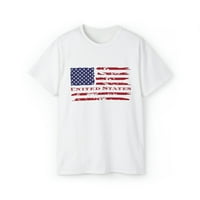 Egyesült Államok zászló USA Patriot szeretem zászló július US Unise Ultra Cotton Tee