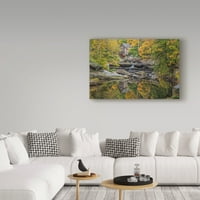 Védjegy Szépművészet 'Grist Mill Fall 2' Canvas Art By Galloimages Online