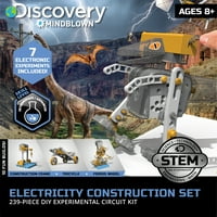 Discovery Mindblown villamosenergia-építési készlet, robotépítő készletek és elektronikus áramköri kísérletek, összesen,
