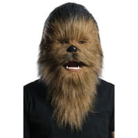 Csillagok háborúja Chewbacca mozgó száj Barna Halloween jelmez maszk, felnőtteknek