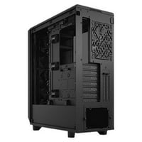 Fractal Design Meshify fekete rugalmas fény színezett Edzett üveg ablak közepén torony számítógép tok