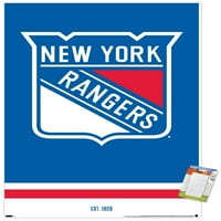 New York Rangers-Logó Fali Poszter, 22.375 34