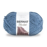 Bernat® takaró szuper terjedelmes poliészter fonal, country kék 10,5oz 300 g, udvarok