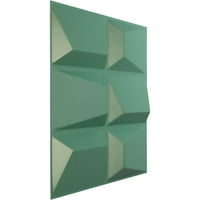 5 8 W 5 8 H Stratford Endurawall dekoratív 3D fali panel, univerzális gyöngy fémes tengeri köd