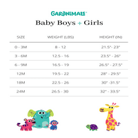 Garanimals Baby Boys Tank Top Bodysuit, 2-Pack, Méret 0m-24m