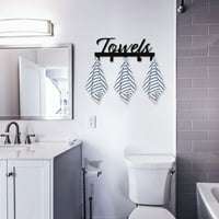 Tzgsonp fürdőszoba törölközőtartó tartó horgok, falra szerelhető helytakarékos törülközőtartó horgok fali törölközőtartó