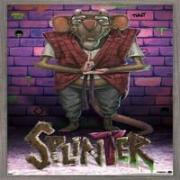 Teenage Mutant Ninja Turtles: Mutant Mayhem-Splinter Fal Poszter, 22.375 34 Keretes