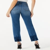 Sofia farmer női Leslie High Rise Slim Straight Jeans