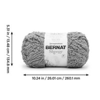 Bernat® juhok szuper terjedelmes nylon fonal, baa baa kék 8,8oz 250 g, yard