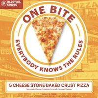 Barstool Sports One Bite Cheese fagyasztott pizza 12 20. oz