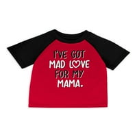 Módja annak, hogy megünnepeljék a kisgyermek fiúk Valentin -napját: Szeretet az anyának póló