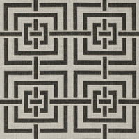 Safavieh Linden Derbhile geometriai négyzetek területi szőnyeg vagy futó