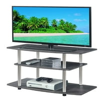 Kényelmi koncepciók Designs2Go No Tools Tier TV állvány, viharvert szürke