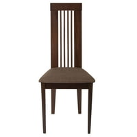 Flash bútor PK. Hamlet eszpresszó befejező fa étkező szék keretes sín hátul és arany mézbarna szövet ülés