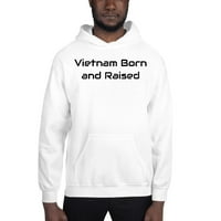 2XL Vietnam született és nevelt kapucnis pulóver pulóver az Undefined Gifts által
