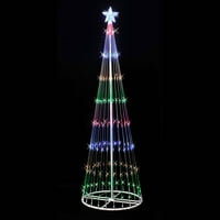 Vickerman 12 ' karácsonyi Show fa többszínű LED-es lámpákkal
