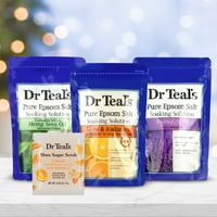 Dr. Teal Pure Epsom Salt Soak Trio ajándékkészlet, darab