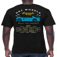 Hot Wheels Legends turné a férfiak és a nagy férfi grafikus póló