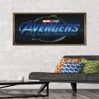 Marvel Avengers: A Kang-Dinasztia-Logo Fali Poszter, 22.375 34 Keretes