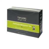 Taylors of Harrogate Fairtrade reggeli Tea, Teazsákok
