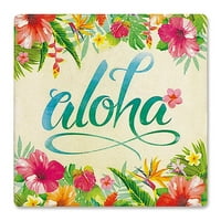 Hawaii Kerámia Alátétek Aloha Virágos