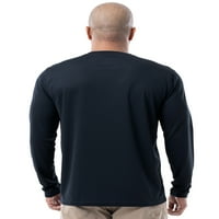 Wrangler munkaruházat férfi hosszú ujjú teljesítményű póló, S-3XL méretű