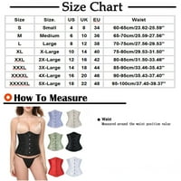 Leesechin Clearance Női Divat Shapewear Waist Trainer Hímez Overbust Fűző Bustier Fehérnemű Felső Gótikus Fehérnemű