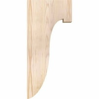 1 2 W 10 D 22 H Del Monte Smooth Corbel, Douglas FIR