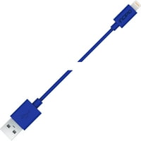 Incipio Lightning Charge Sync kábel-Lightning kábel-USB férfi Lightning férfi-3. ft-kék