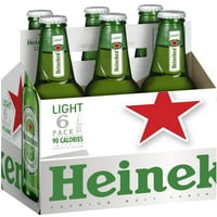 Heineken Light Lager sör, csomag, fl oz palackok, 3,3% alkohol, mennyiség