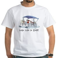 CafePress-Pontoon Boat fehér póló-férfi Klasszikus pólók