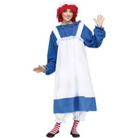 Raggedy Ann női felnőtt Halloween jelmez, méret