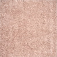 Nuloom Belleza Shag terület szőnyeg, 4 '6', rózsaszín