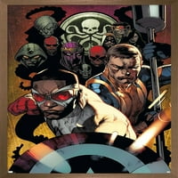 Marvel-Báró Zemo-Teljesen Új Amerika Kapitány Fali Poszter, 14.725 22.375