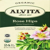 Alvita Organic Csipkebogyó Tea Gyógynövény Kiegészítő, Táska