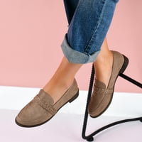 Brinley Co. Női kényelmi kerek lábujj lapos loafer
